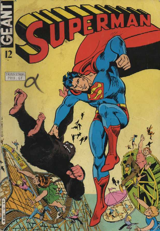 Scan de la Couverture Superman Gant 2 n 12